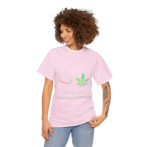 Energy: 2%. Motivation: Also 2%. T-shirt