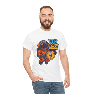 ETH To The Moon – Bold Ethereum T-Shirt