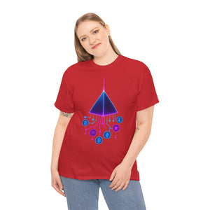 Neon Pyramid Crypto T-shirt