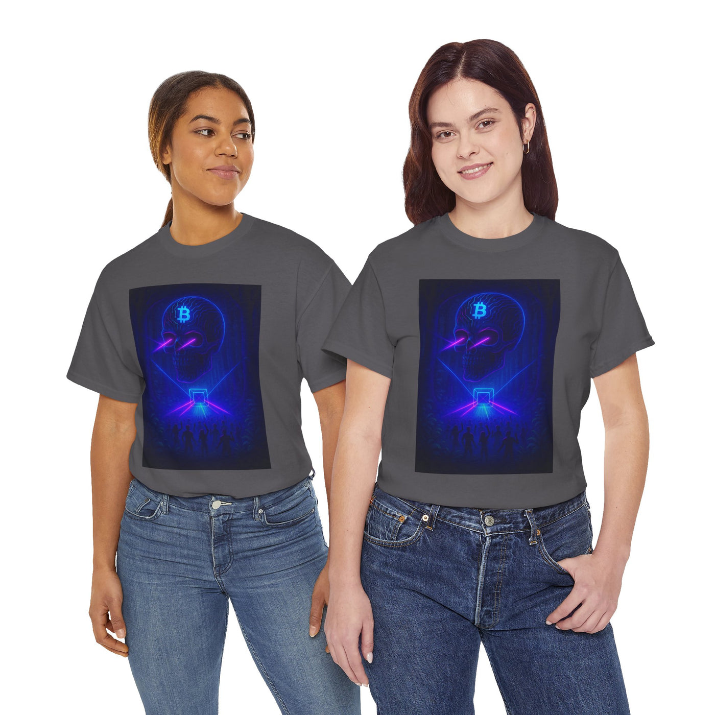 Bitcoin Skull Vision T-shirt