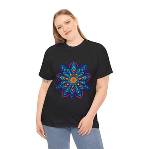 Radiant Bloom Mandala T-Shirt