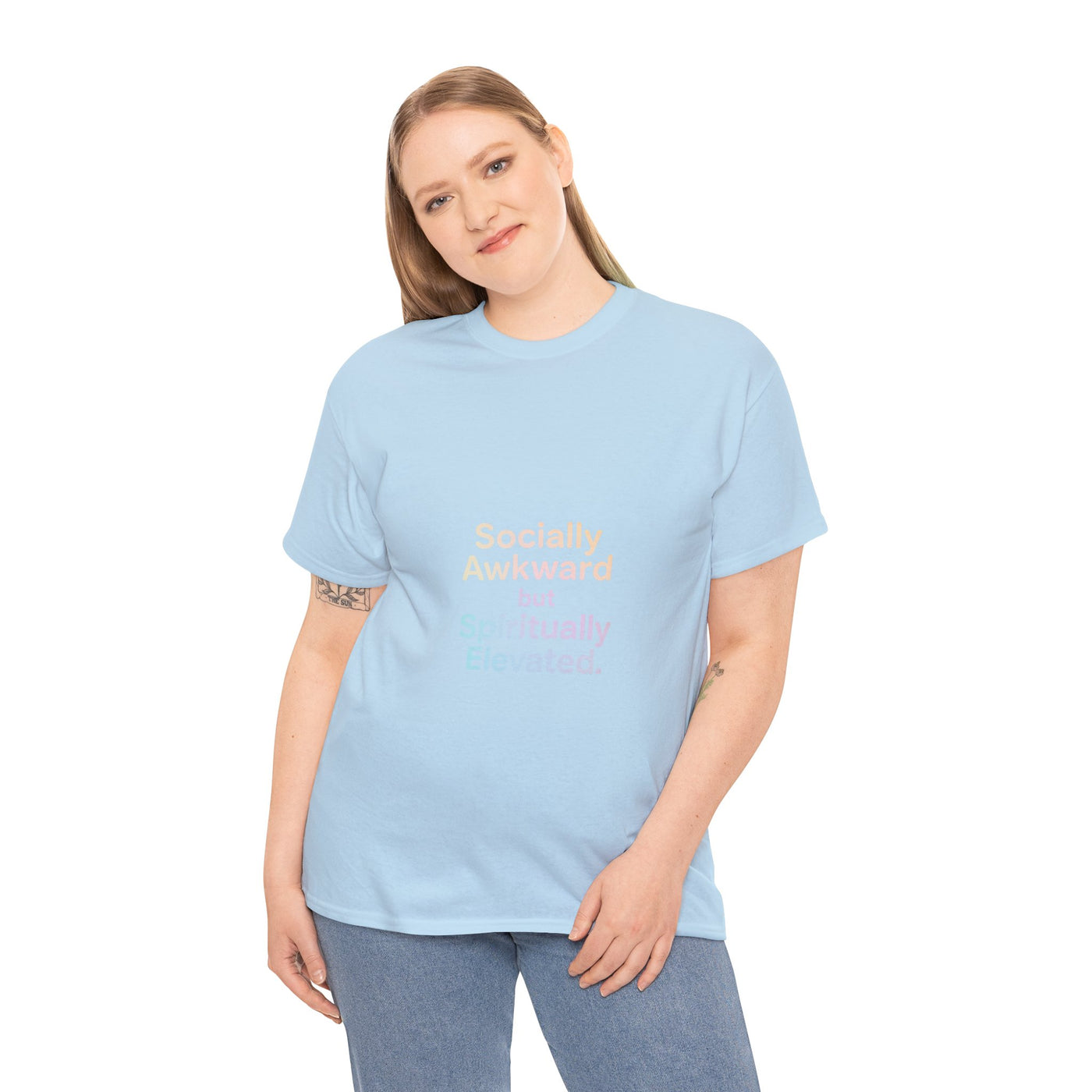 Socially Awkward. Spiritually Elevated. T-Shirt