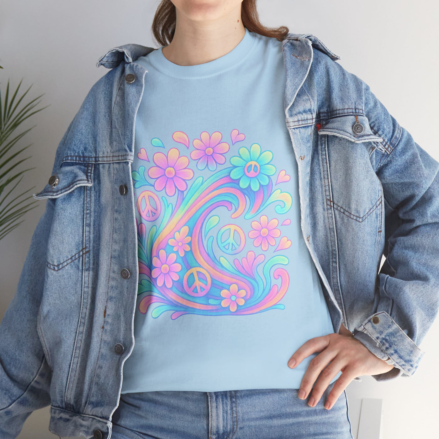 Groovy Pastel Swirl T-Shirt
