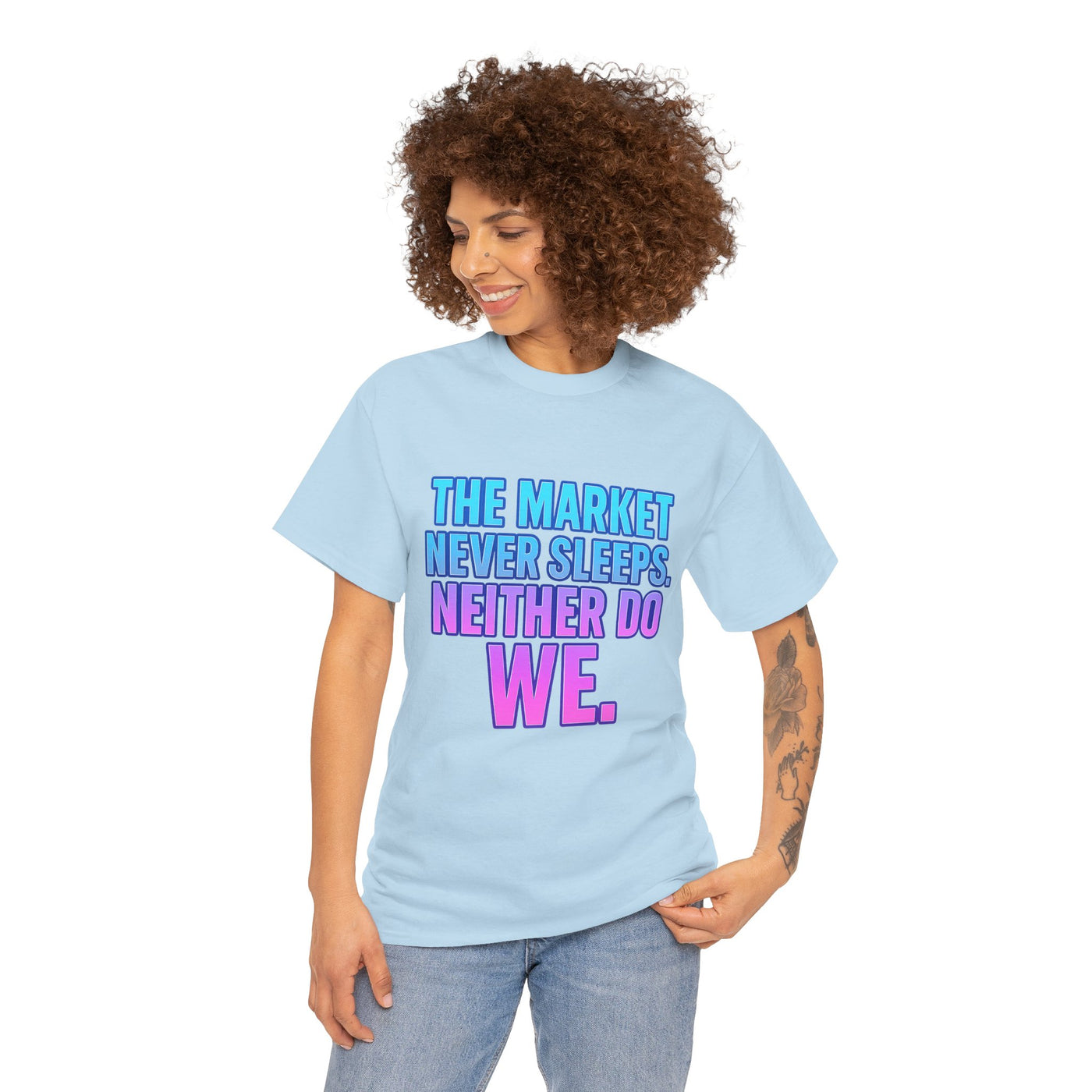 The Market Never Sleeps T-Shirt