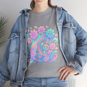 Groovy Pastel Swirl T-Shirt