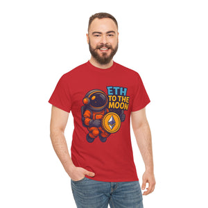 ETH To The Moon – Bold Ethereum T-Shirt
